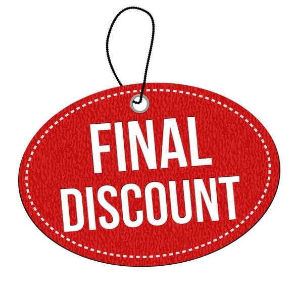 LAST CALL and FINAL PRICE drop this week!